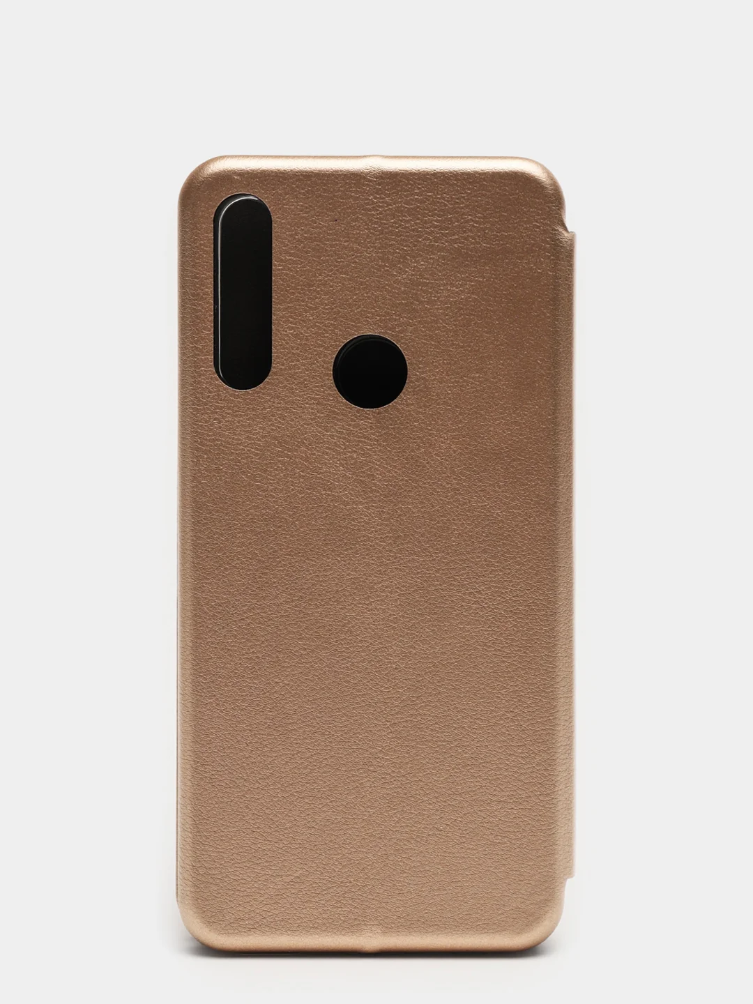 Золотой чехол-книжка Honor 9X / 9X Premium / Huawei P Smart Z / Y9 Prime (Хонор 9Х, П Смарт зет)