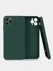 Зеленый чехол силиконовый для iPhone 11/11 Pro/11 Pro Max,12 Mini, 12 / 12 Pro, 12 Pro Max