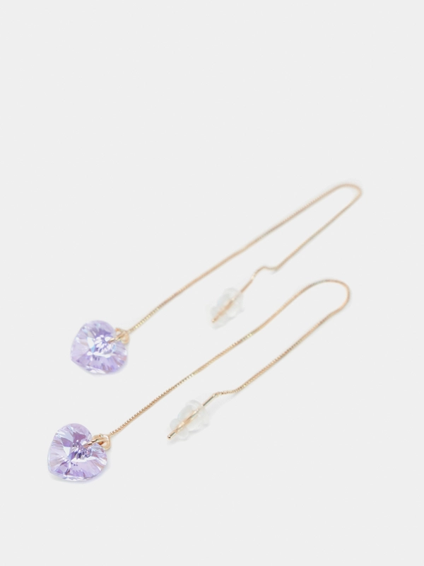 Женские серьги с кристаллами Swarovski