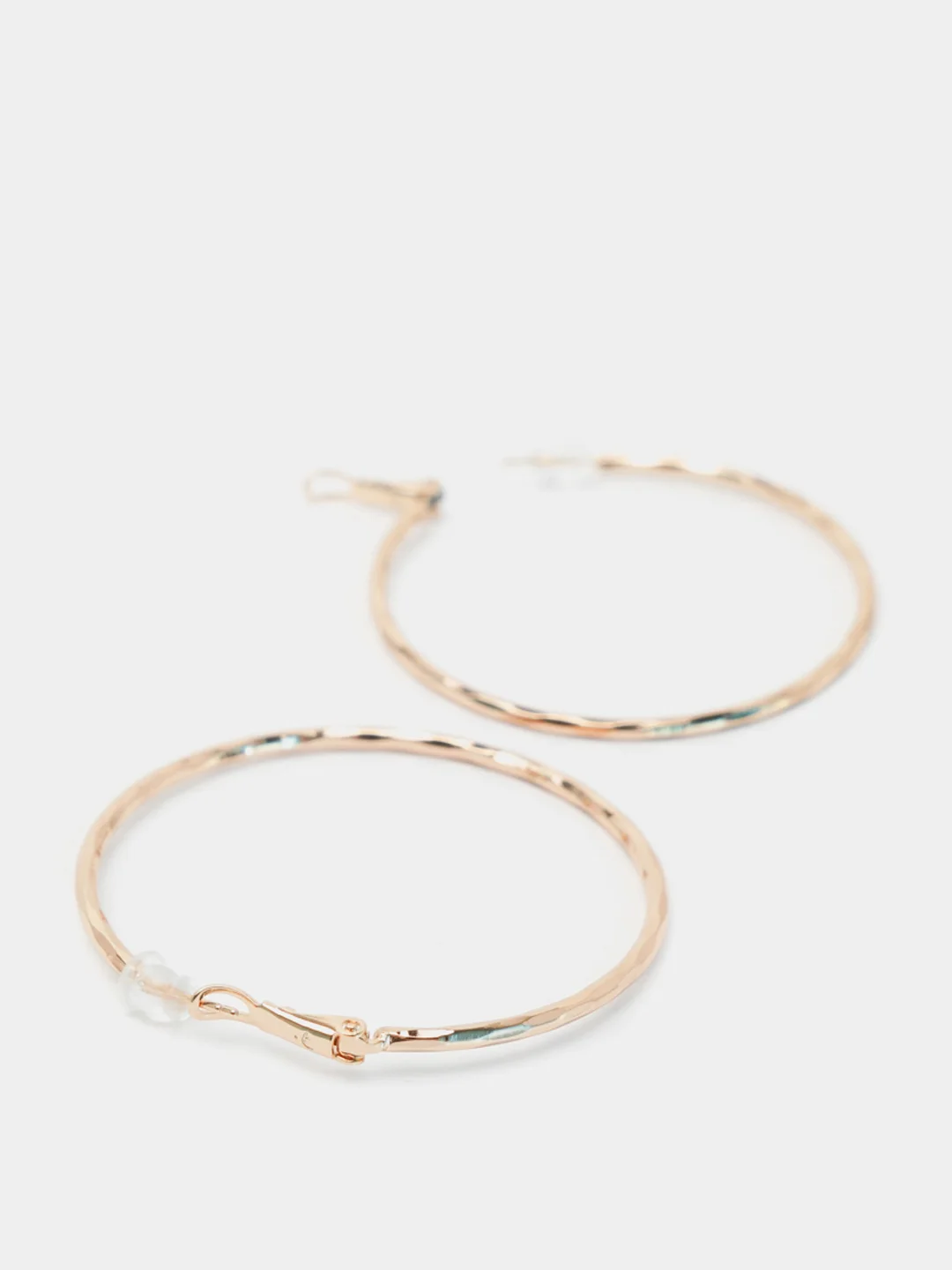 Золотой серьги-кольца Xuping Jewelry, из медицинской стали
