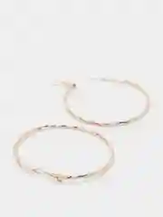 Золотой серьги-кольца Xuping Jewelry, из медицинской стали