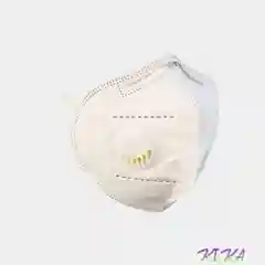 Белый респиратор белый и черный с клапаном KN 95, защитный
