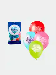 Подарочный набор из конверта и шариков balloons belbal