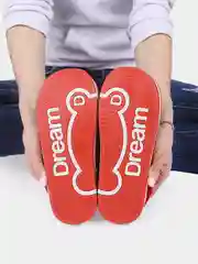 Коралловый меланж тапочки домашние женские