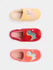 Коралловый меланж тапочки домашние женские