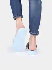 Голубой сланцы женские,  3 цвета