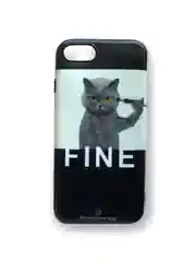Черный чехол для iPhone X/XS, XS Max, XR "Котики и собаки"