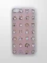 Прозрачный чехол для iPhone X/XS, XS Max, XR "Котики и собаки"
