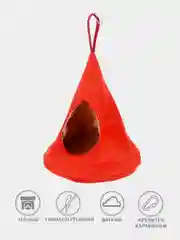 Домик для мелких грызунов Монморанси "Юрта", 16 х 14 см
