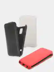 Белый флип-чехол для LG