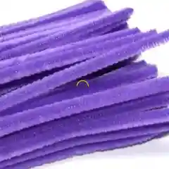 Фиолетовый проволока синельная 10шт