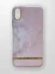 Фуксия чехол для iPhone X/XS, XS Max, XR "Мрамор"