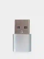 Серый адаптер-переходник USB Type-C на USB-A OTG