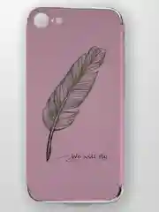 Чехол "Перья и краски" для iPhone X/XS, XS Max, XR