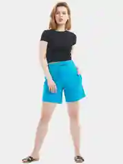 Шорты женские домашние, голубые, Lilians
