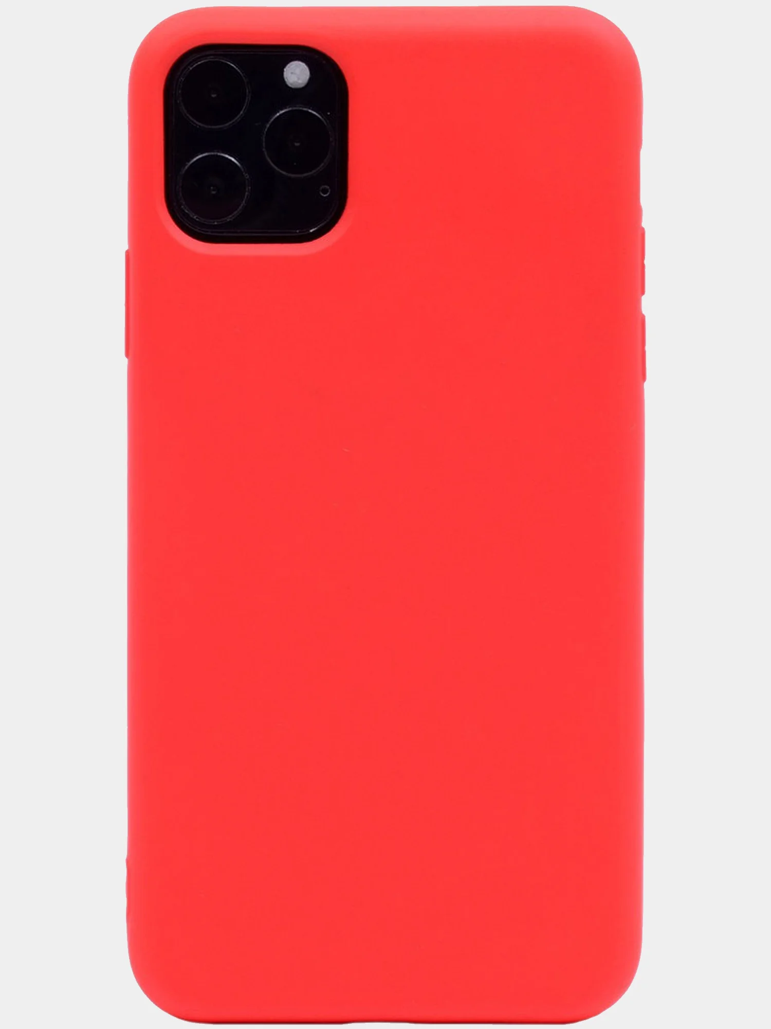 Красный силиконовый чехол Apple iPhone 11, 12, 11 Pro, 12 Pro, 11 Pro Max, 12 mini, 12 Pro Max