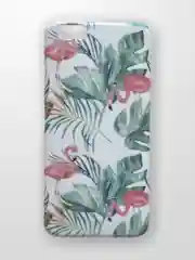 Черный чехол для Iphone X/XS, XSMax, XR "Растения"