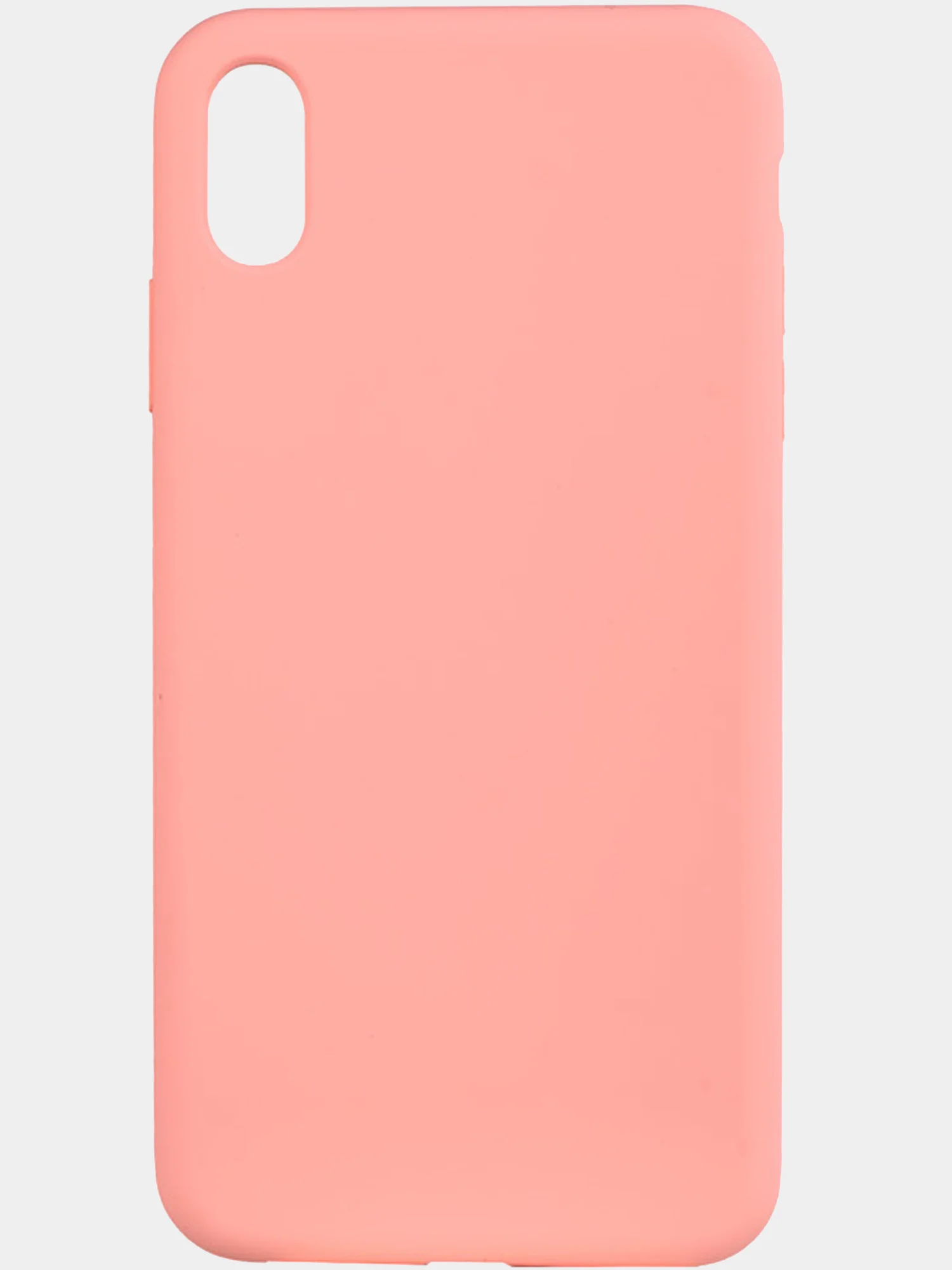 Розовый силиконовый чехол IPhone