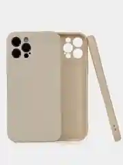 Бежевый чехол силиконовый для iPhone 11/11 Pro/11 Pro Max,12 Mini, 12 / 12 Pro, 12 Pro Max