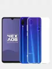 Чехол для Xiaomi Redmi Note 7 прозрачный силиконовый