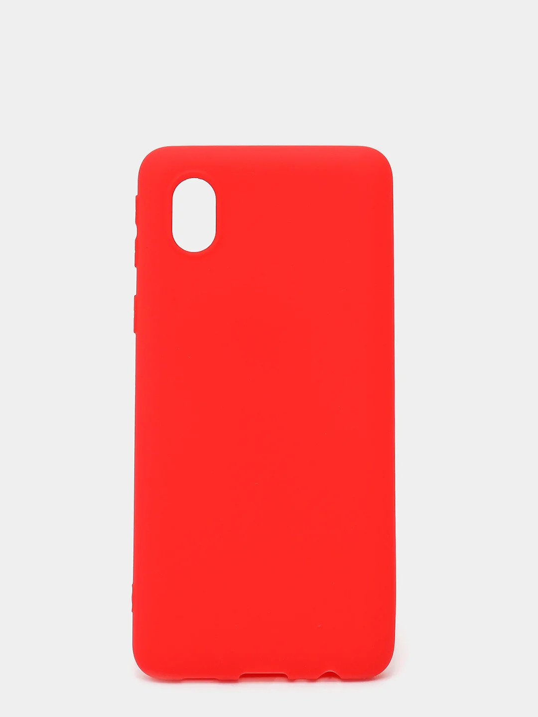 Красный чехол Samsung Galaxy A01 Core/M01 Core (Самсунг галакси А01 Кор/М01 Кор), силиконовый