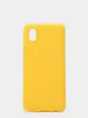 Желтый чехол Samsung Galaxy A01 Core/M01 Core (Самсунг галакси А01 Кор/М01 Кор), силиконовый
