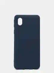 Синий чехол Samsung Galaxy A01 Core/M01 Core (Самсунг галакси А01 Кор/М01 Кор), силиконовый