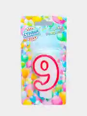 Свечи восковые для торта, цифры: 0, 1, 6, 7, 8, 9