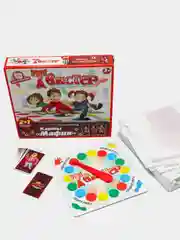 Напольная игра "Твистер" с картами "Мафия" в коробке