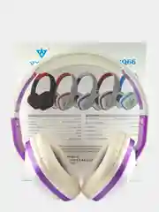Наушники Ovleng MQ66 (белый/фиолетовый)