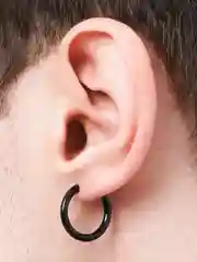 Серьга из медицинской стали