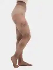 Женские фантазийные колготки с цветочным рисунком