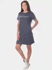 Туника женская с коротким рукавом серая, KLERY