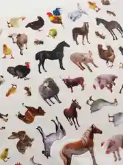 Книга 500 наклеек "Животные"