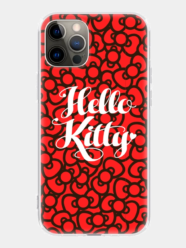 Чехол для iPhone 12 / 12 Pro, с логотипом Hello Kitty