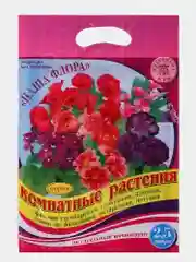 Грунт для комнатных растений, для фиалок, бегоний, примулы, глоксиний, петуний, 2,5 л