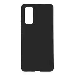 Черный чехол силиконовый на Samsung S20 / S11
