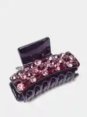Фиолетовый заколка краб для волос