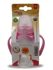 Бутылочка Baby Land 150 мл с ручками, силиконовой классической соской Air System