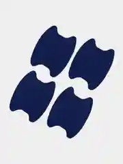 Темно-синий универсальные карбоновые накладки под ручки дверей автомобиля 4 шт