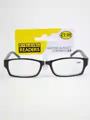 Готовые очки для чтения EYELEVEL Alfie Black Readers