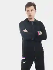 Толстовка мужская Asics Logo Sweat FZ Hoodie, олимпийка на молнии