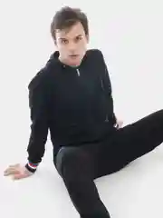 Толстовка мужская Asics Logo Sweat FZ Hoodie, олимпийка на молнии