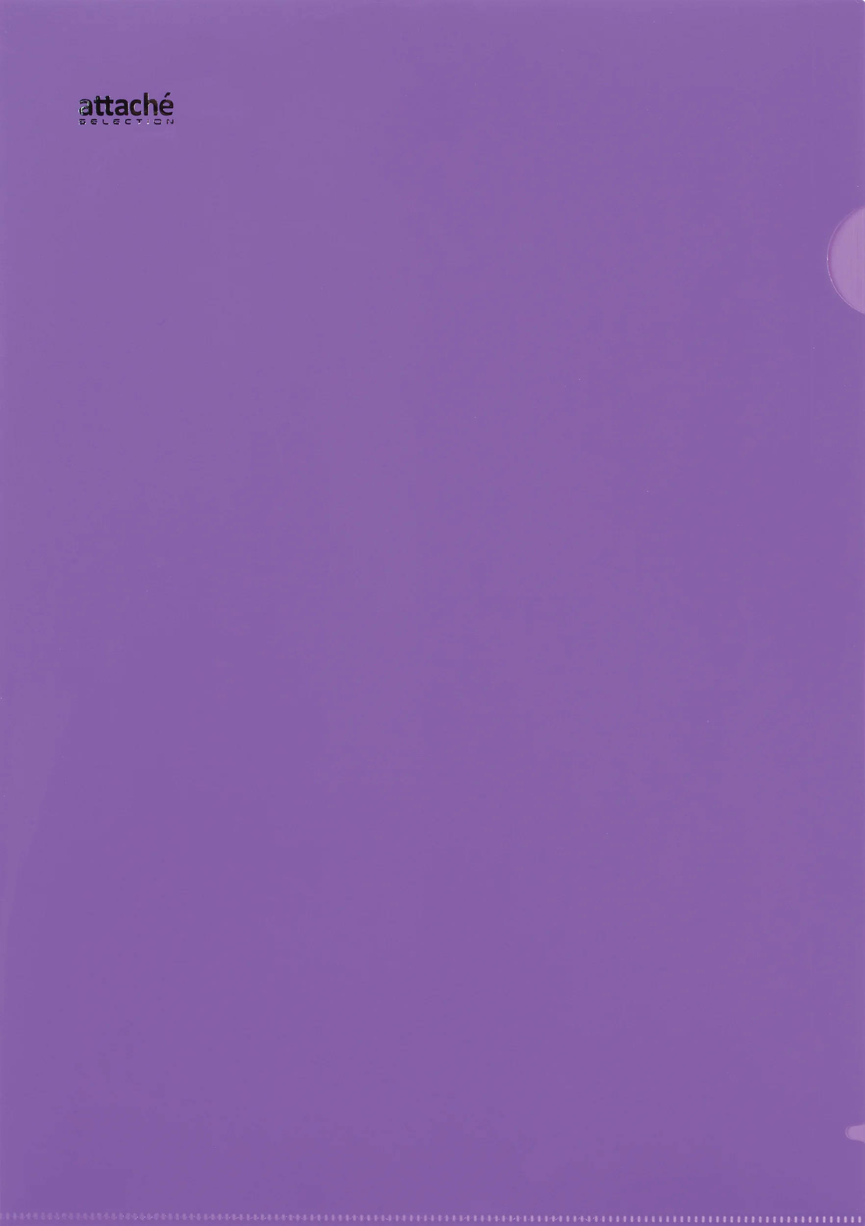 Лавандовый папка уголок Attache Selection Crocus, А4, 6 штук