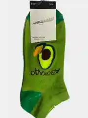 Оливковый носки короткие "Авокадо"