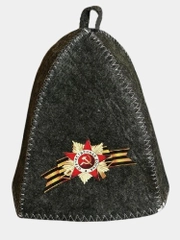 Шапка банная "9 мая"