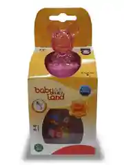 Бутылочка Baby Land 150мл с колпачком-игрушкой, силиконовой классической соской