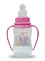 Бутылочка Baby Land 150мл с колпачком-игрушкой, силиконовой анатомической соской