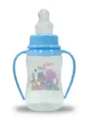 Бутылочка Baby Land 150мл с колпачком-игрушкой, силиконовой анатомической соской