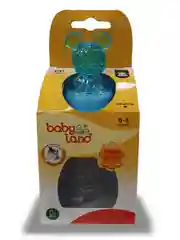 Бутылочка Baby Land 150мл с колпачком-игрушкой, силиконовой анатомической соской